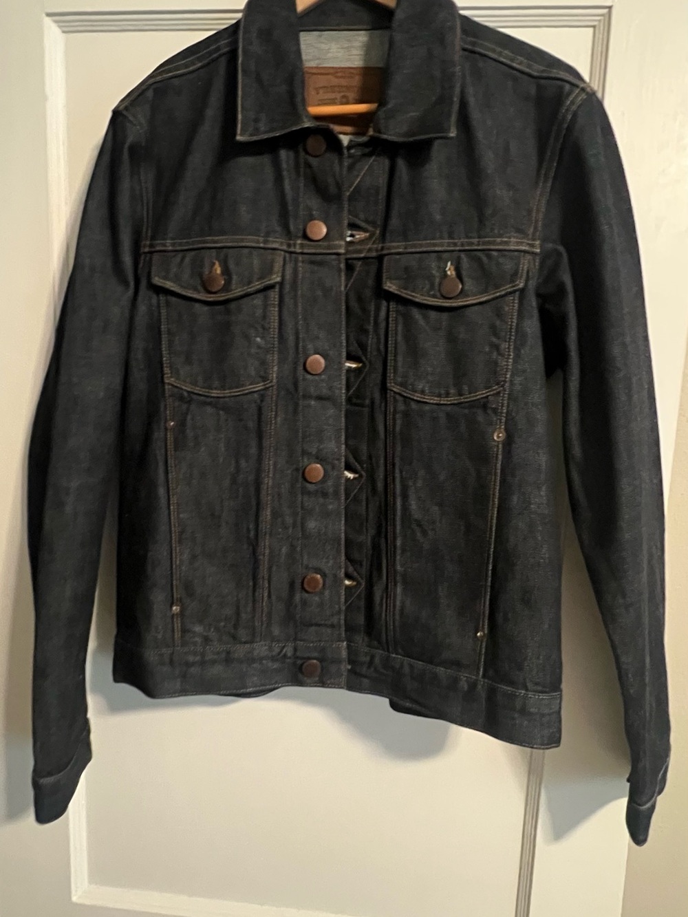 Freenote Cloth Co. Men's Dark Indigo Denim Jacket